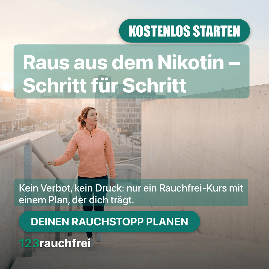 Raus aus dem Nikotin – Schritt für Schritt